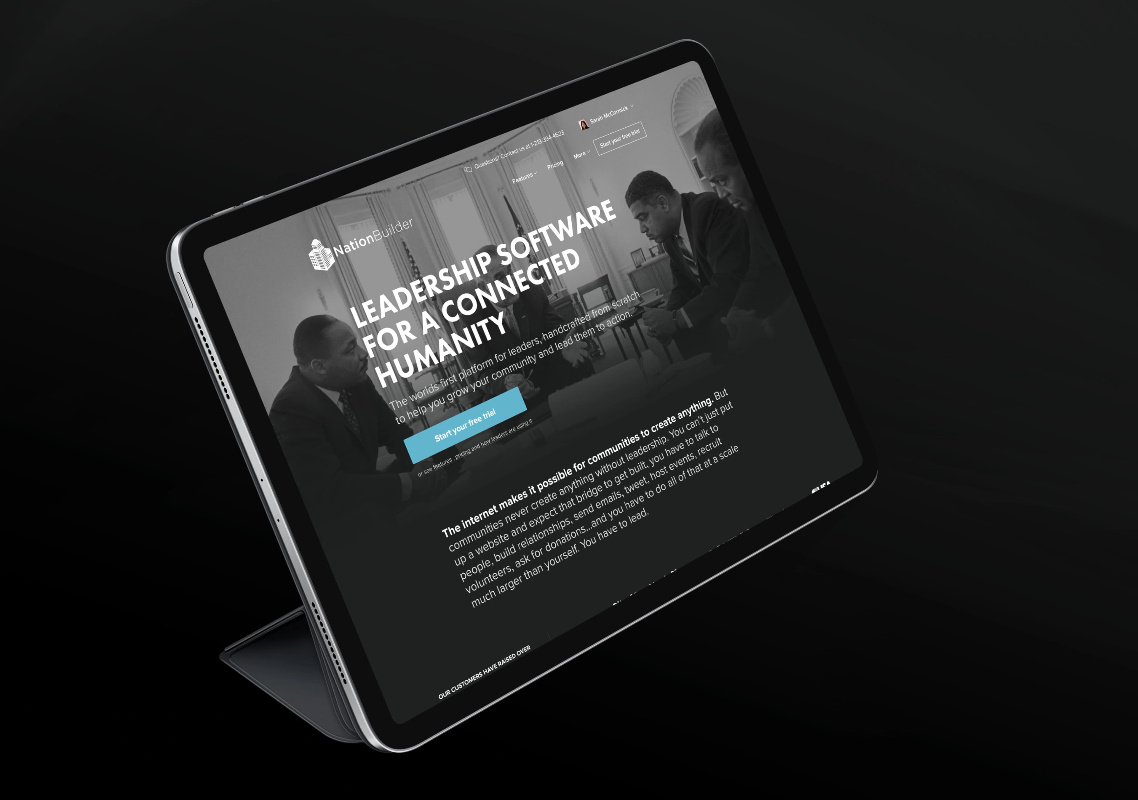 NationBuilder — Critical Page Design